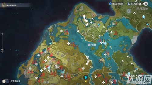 原神气球宝箱分布位置 璃月45个气球宝箱刷新位置