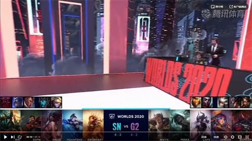 英雄联盟S10小组赛SN vs G2比赛视频 阿bin船长炸出名场面