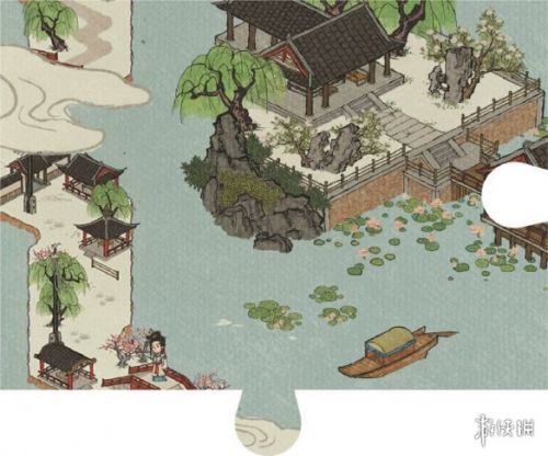 《江南百景图》曲院风荷欣赏 《江南百景图》曲院风荷10月15日上线