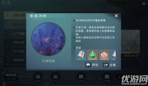 一梦江湖江湖劫案奇遇触发条件 任务攻略