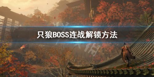 只狼BOSS连战解锁方法 只狼BOSSrush模式怎么开