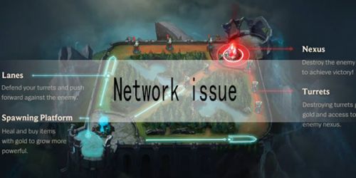 LOL英雄联盟手游Network issue,please ty again解决方法