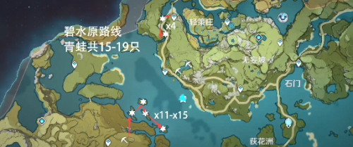 原神青蛙哪里最多 青蛙在哪里抓刷新点一览
