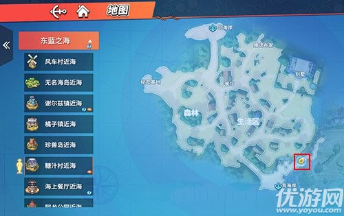航海王热血航线布满碎石的灰白海岸地图位置