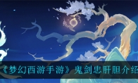 《梦幻西游手游》鬼剑忠肝胆介绍