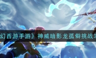 《梦幻西游手游》神威暗影龙孤僻挑战攻略